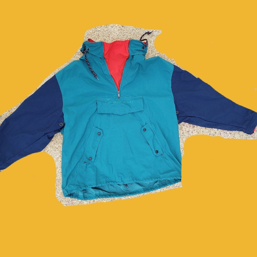 Retro windbreaker